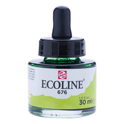 ECOLINE Watercolour Ink 30ml GRASS GREEN 676