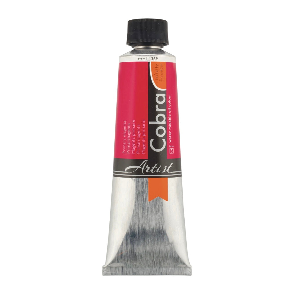 COBRA Water Mixable Oil 150ml S3 PRIMARY MAGENTA