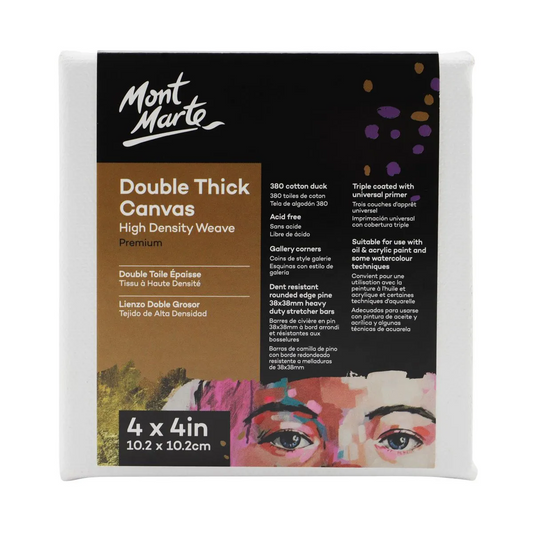 Mont Marte Premium Canvas Double Thick