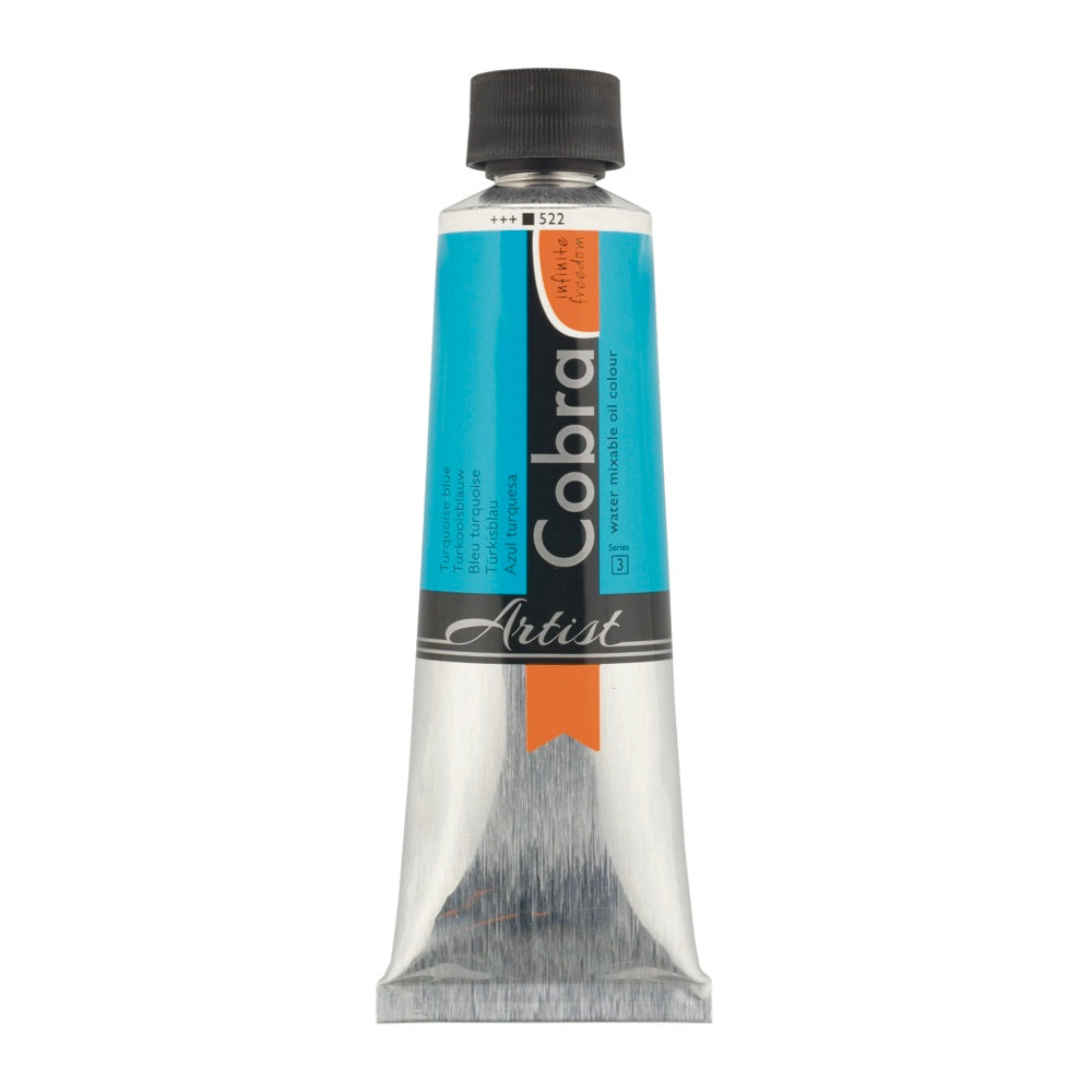 COBRA Water Mixable Oil 150ml S3 TURQUOISE BLUE