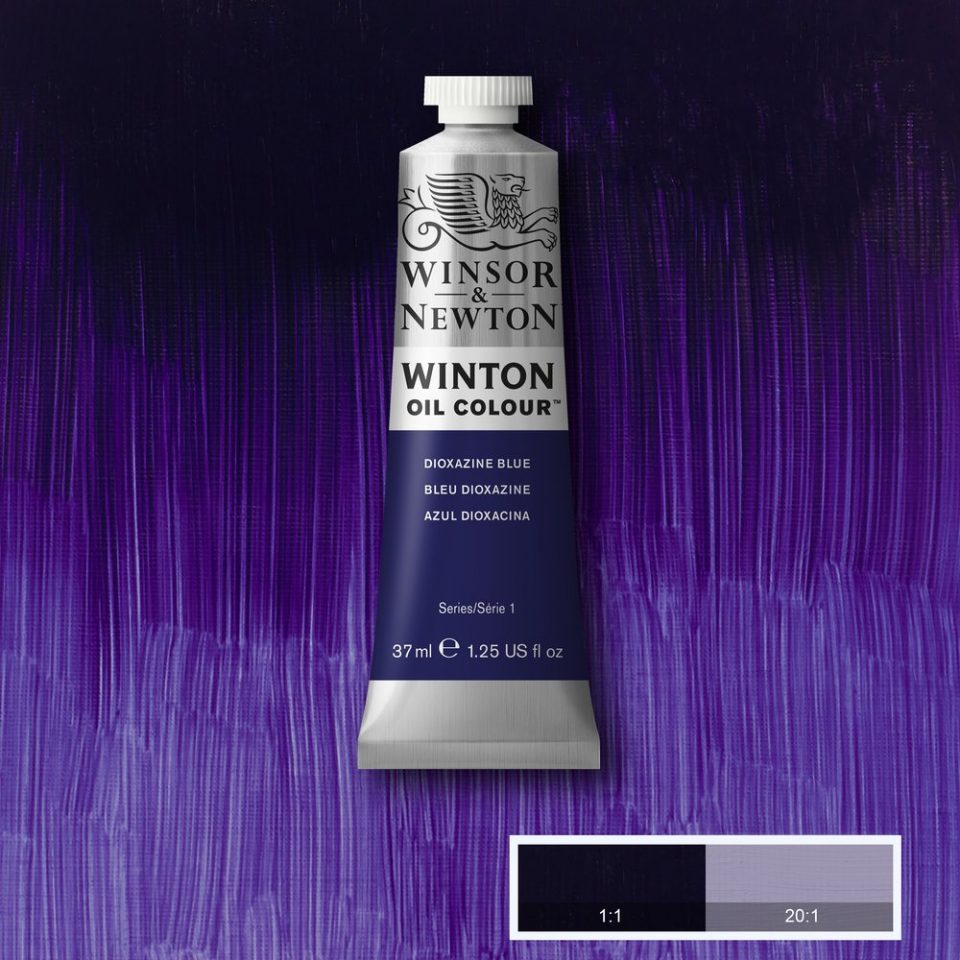 Winsor and Newton Winton Oil Colour 37ml Dioxazine Blue