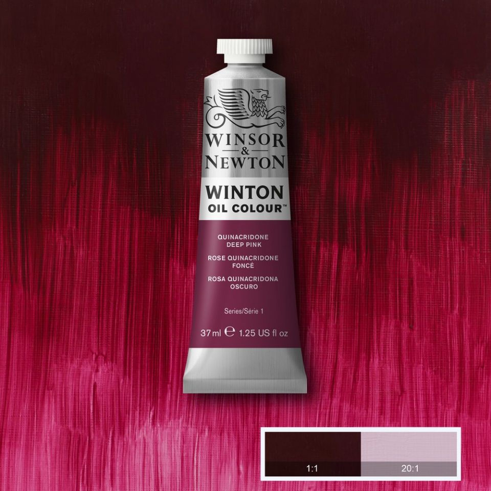 Winsor and Newton Winton Oil Colour 37ml Quin Deep Pink