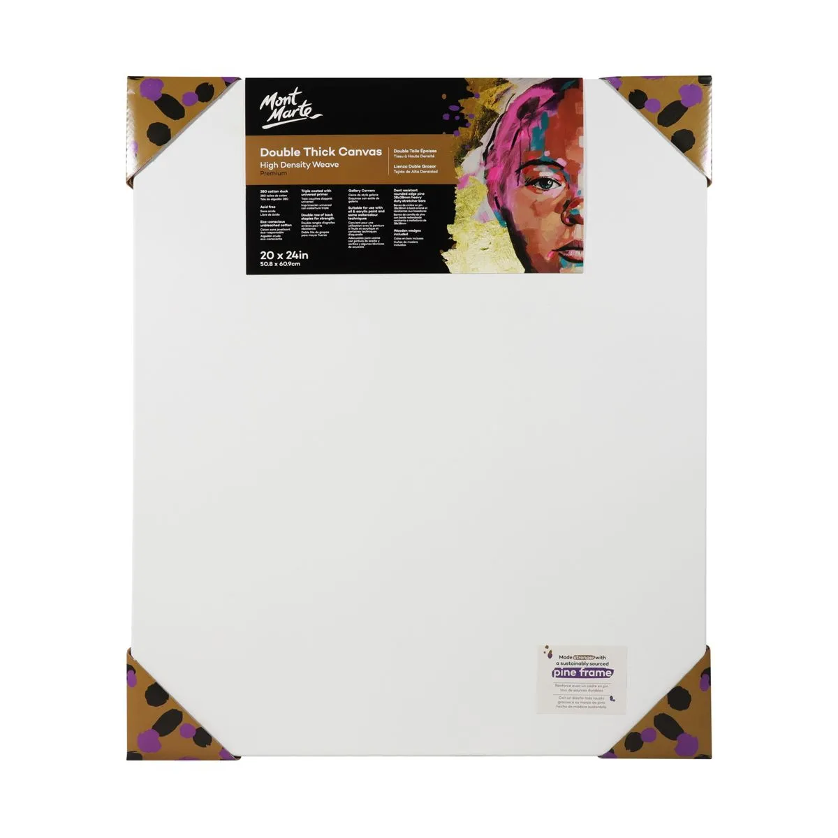 Mont Marte Premium Canvas Double Thick 50.8x60.9cm