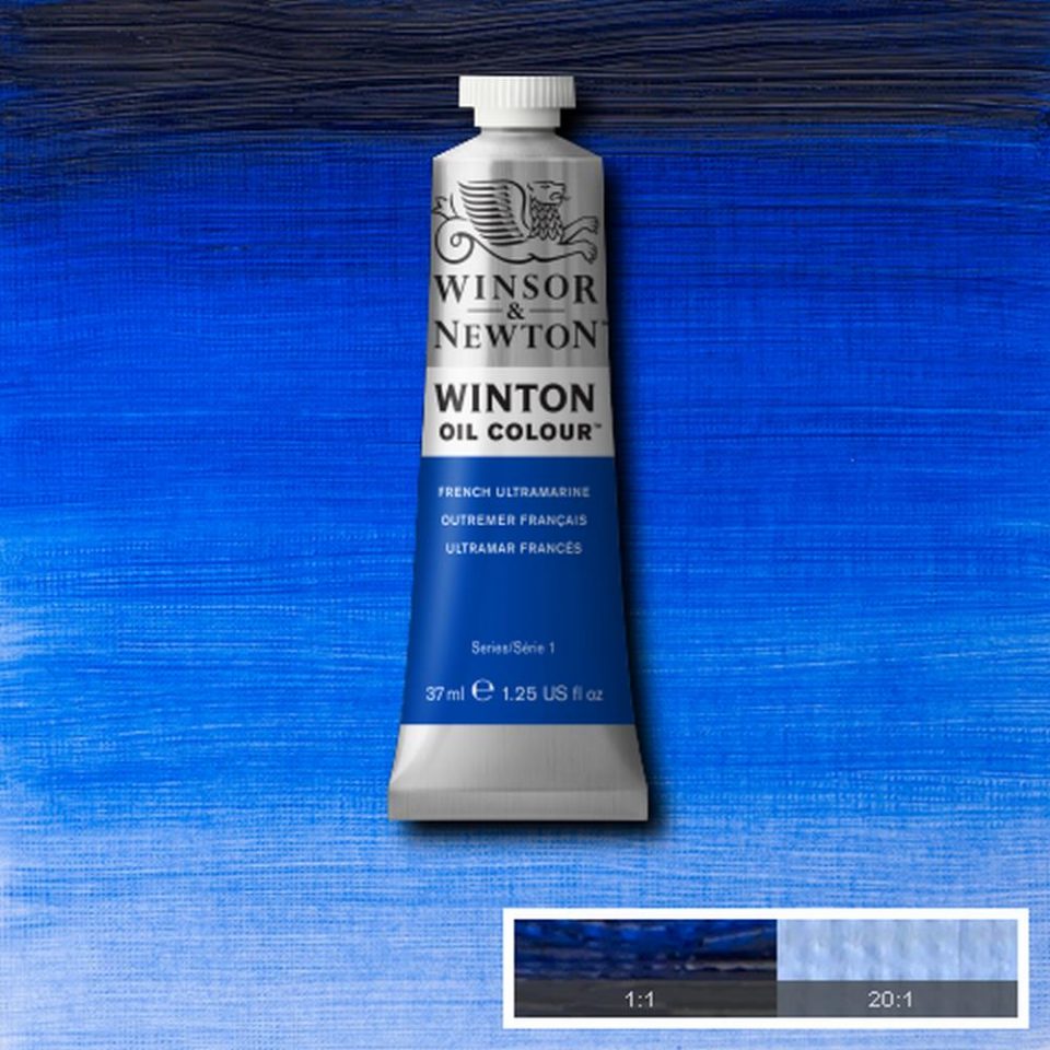 Winsor and Newton Winton Oil Colour 37ml French Ultramarine