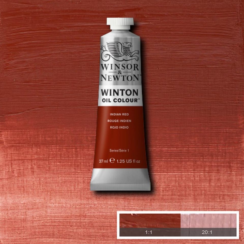 Winsor and Newton Winton Oil Colour 37ml Indian Red