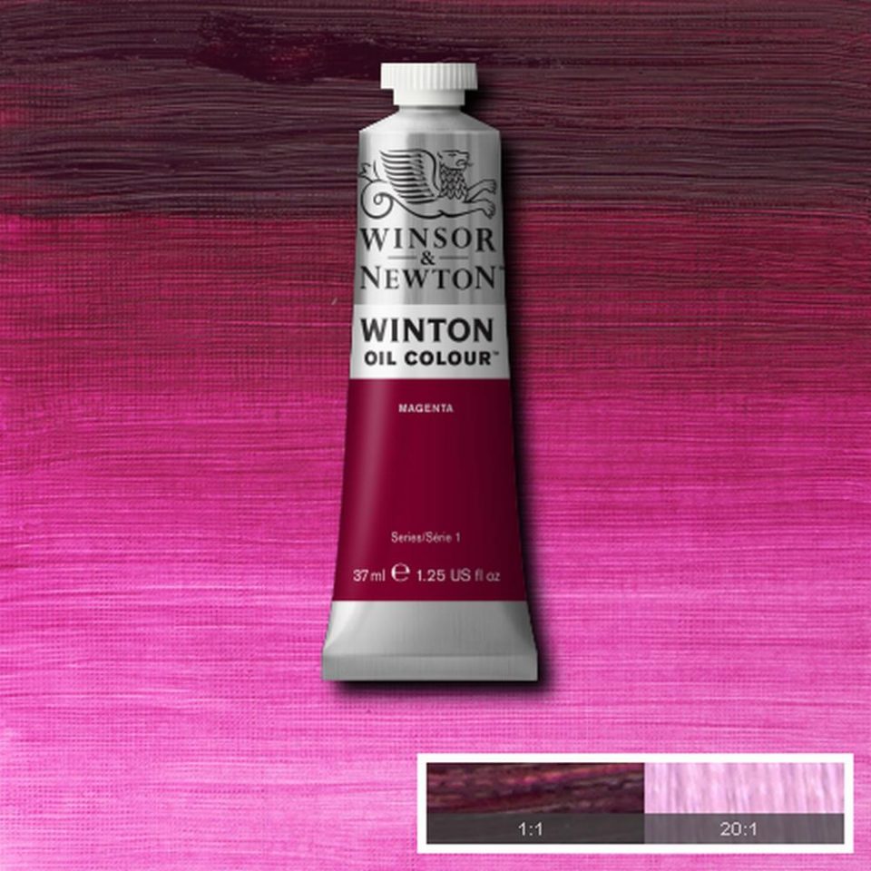 Winsor and Newton Winton Oil Colour 37ml Magenta