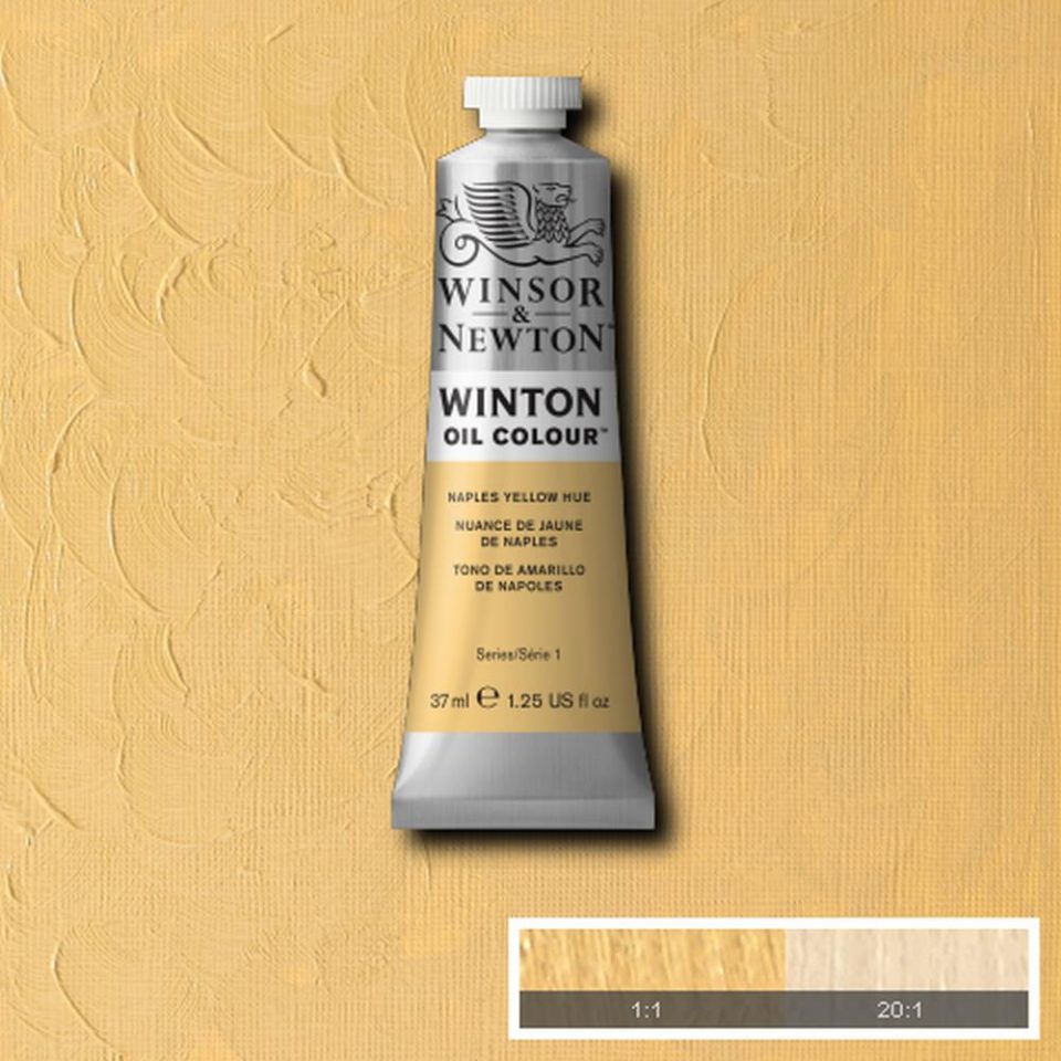 Winsor and Newton Winton Oil Colour 37ml Naples Yellow Hue