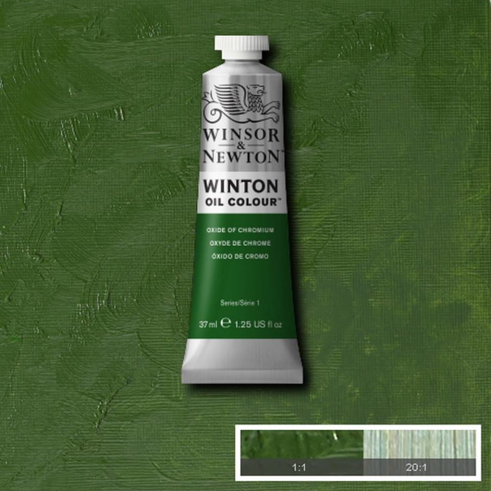 Winsor and Newton Winton Oil Colour 37ml Oxide of Chromium