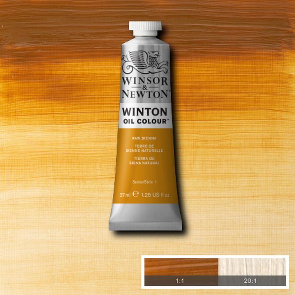 Winsor and Newton Winton Oil Colour 37ml Raw Sienna