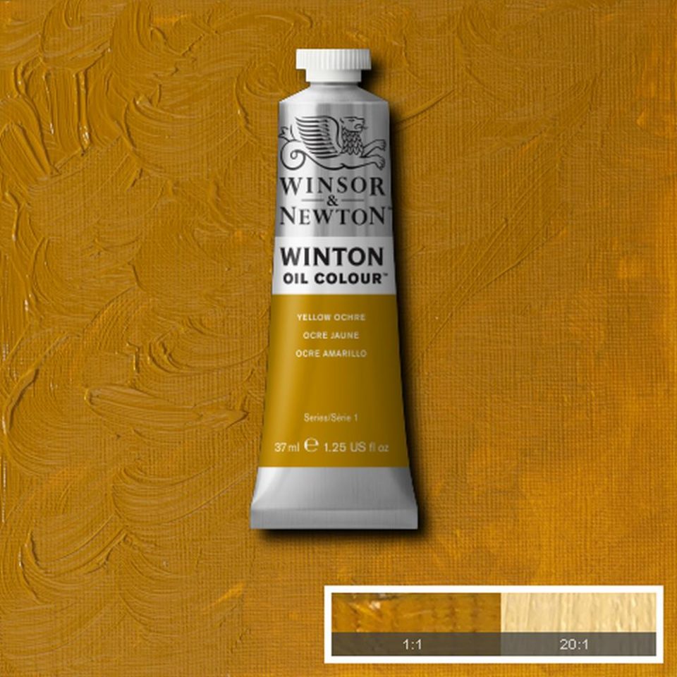 Winsor and Newton Winton Oil Colour 37ml Yellow Ochre