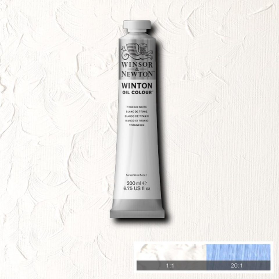 Winsor and Newton Winton Oil Colour 37ml Titanium White