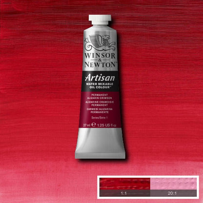 Winsor and Newton Artisan Water Mixable Oil 37ml S1 Permanent Alizarin Crimson