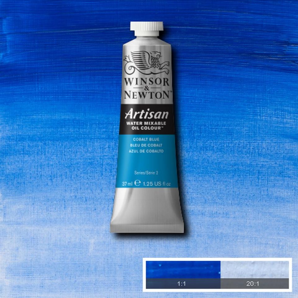 Winsor and Newton Artisan Water Mixable Oil 37ml S2 Cobalt Blue