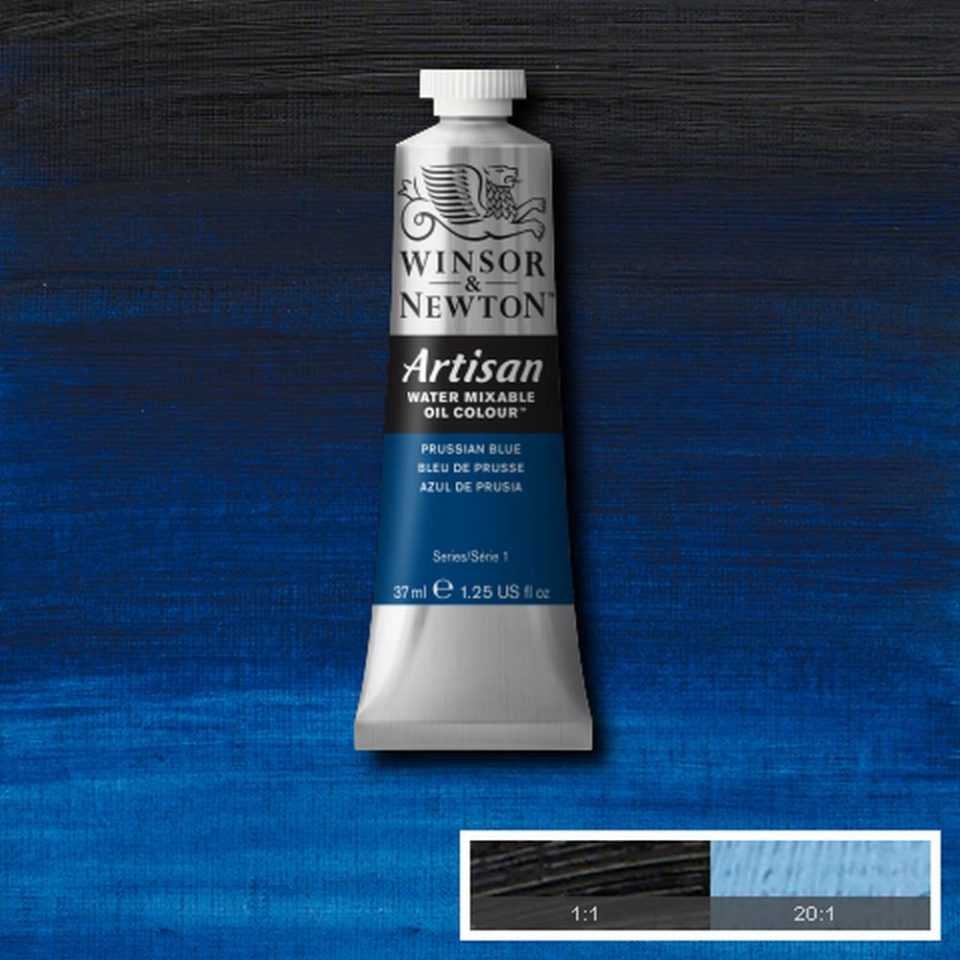 Winsor and Newton Artisan Water Mixable Oil 37ml S1 PRUSSIAN BLUE