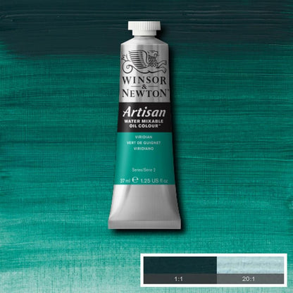 Winsor and Newton Artisan Water Mixable Oil 37ml S2 Viridian