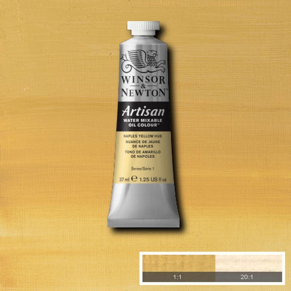 Winsor and Newton Artisan Water Mixable Oil 37ml S1 Naples Yellow Hue