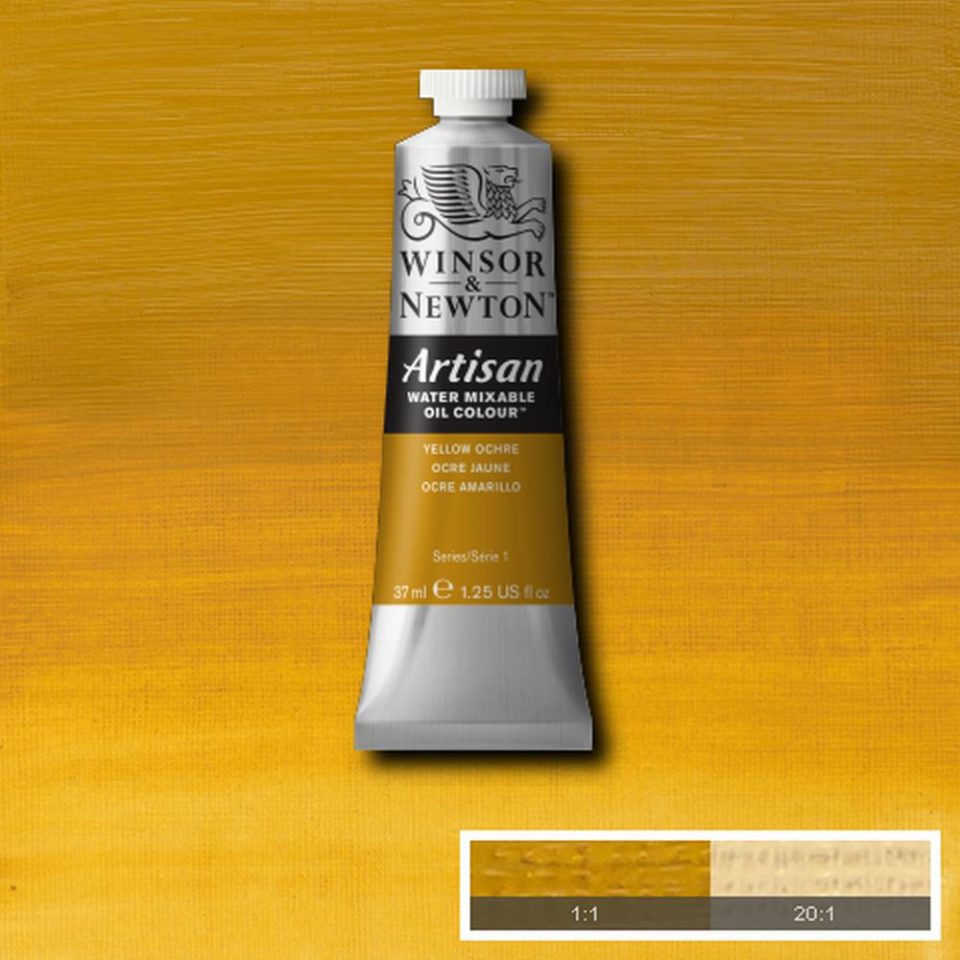 Winsor and Newton Artisan Water Mixable Oil 37ml S1 Yellow Ochre