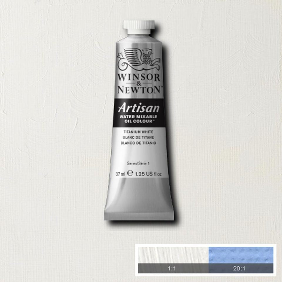 Winsor and Newton Artisan Water Mixable Oil 37ml S1 Titanium White