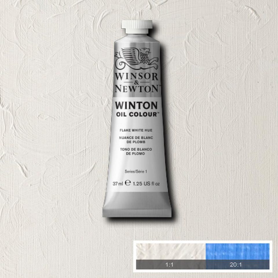 Winsor and Newton Winton Oil Colour 37ml Flake White Hue