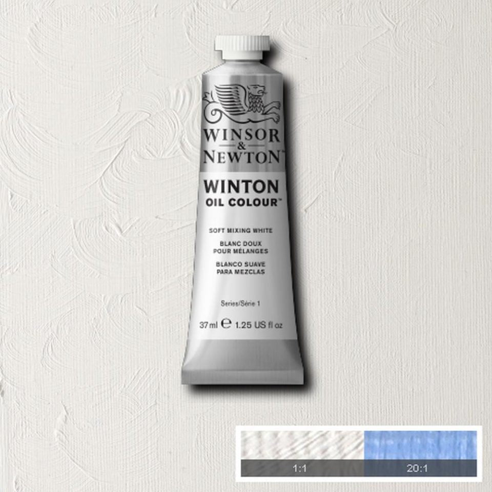 Winsor and Newton Winton Oil Colour 37ml Soft Mixing White