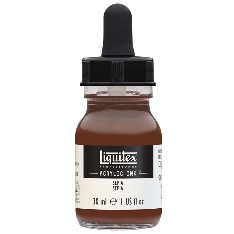 Liquitex Acrylic Ink 30ml Sepia