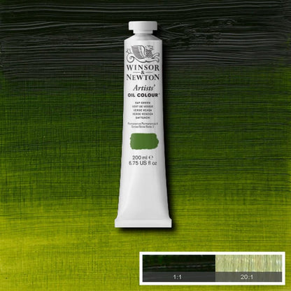 Winsor and Newton Artists Oil Colour 200ml S2 SAP GREEN