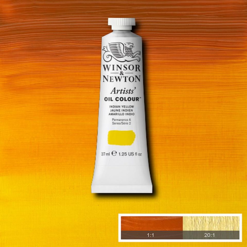 Winsor and Newton Artists Oil Colour 200ml S2 Indian Yellow