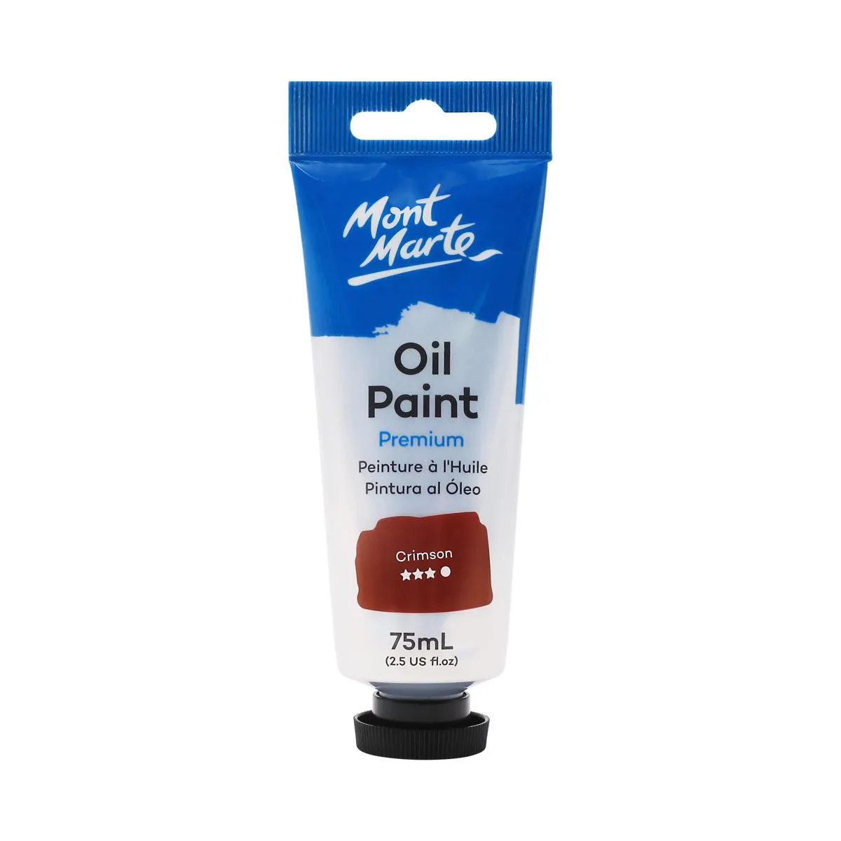 Mont Marte Oil Paint 75ml CRIMSON