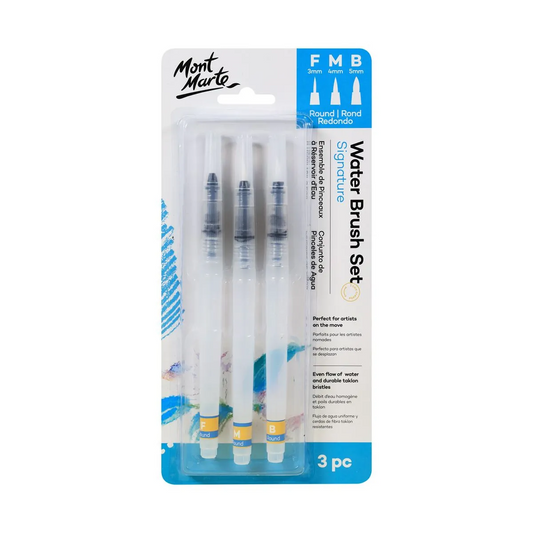 Mont Marte Signature Waterbrush 3pce