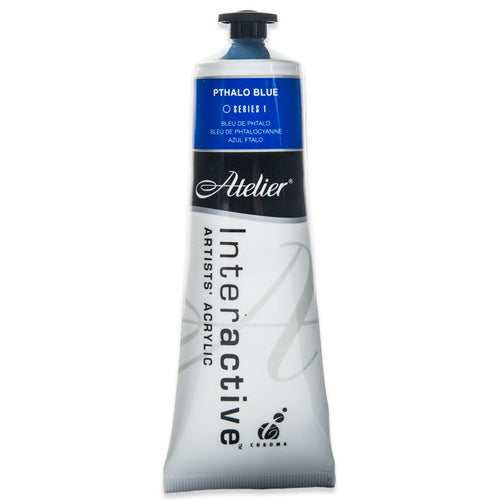 Atelier Interactive Acrylic 80ml S1 Pthalo Blue