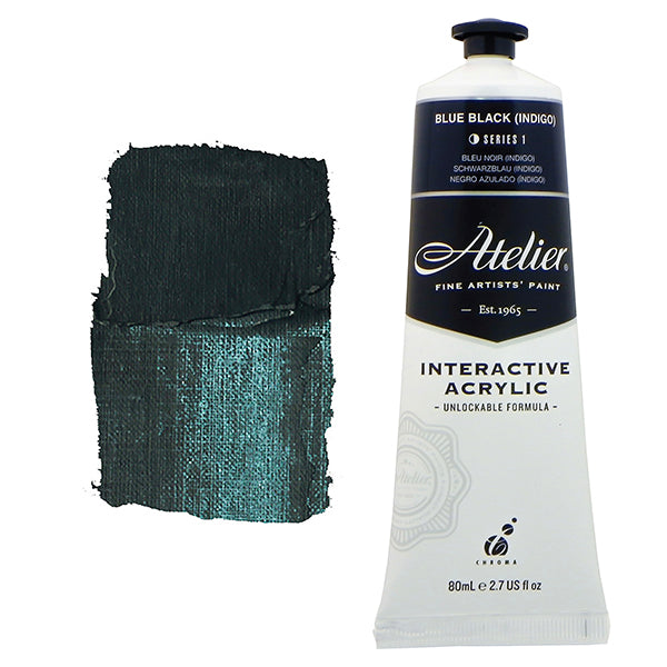 Atelier Interactive Acrylic 80ml S1 Blue Black