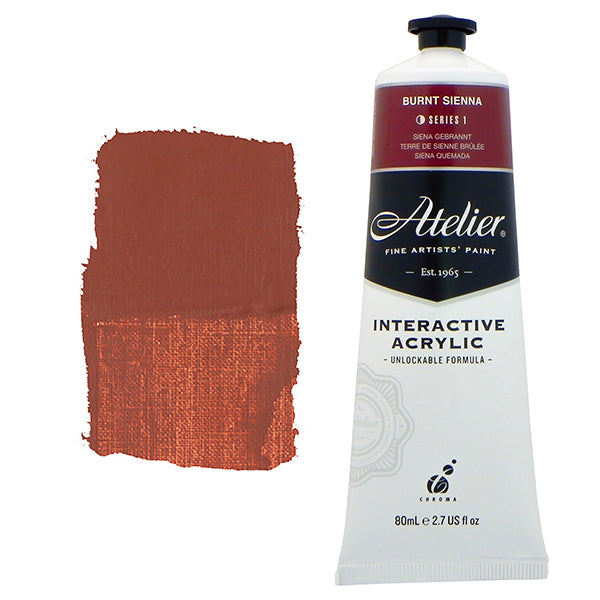 Atelier Interactive Acrylic 80ml S1 Burnt Sienna