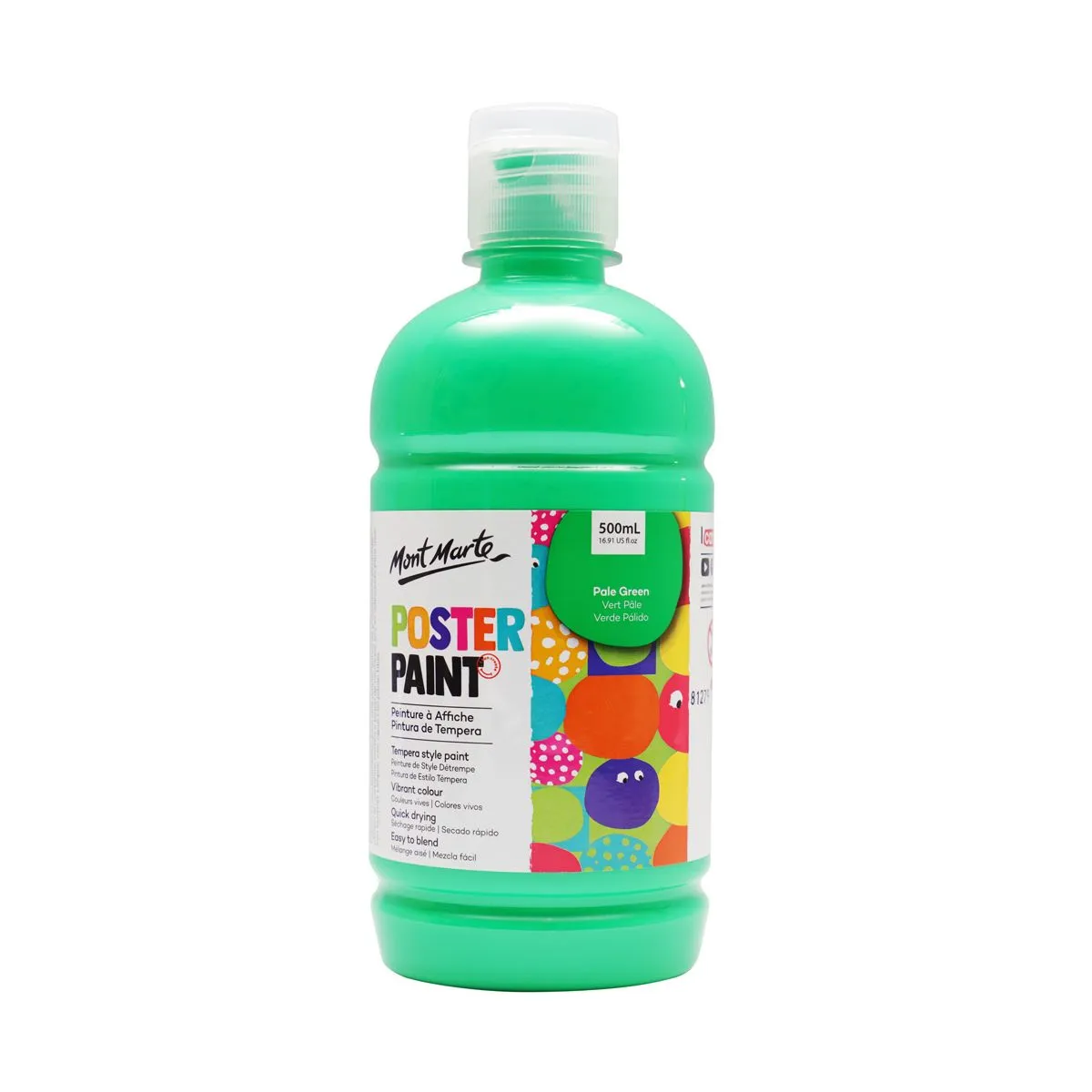 Mont Marte Poster Paint 500ml Pale Green