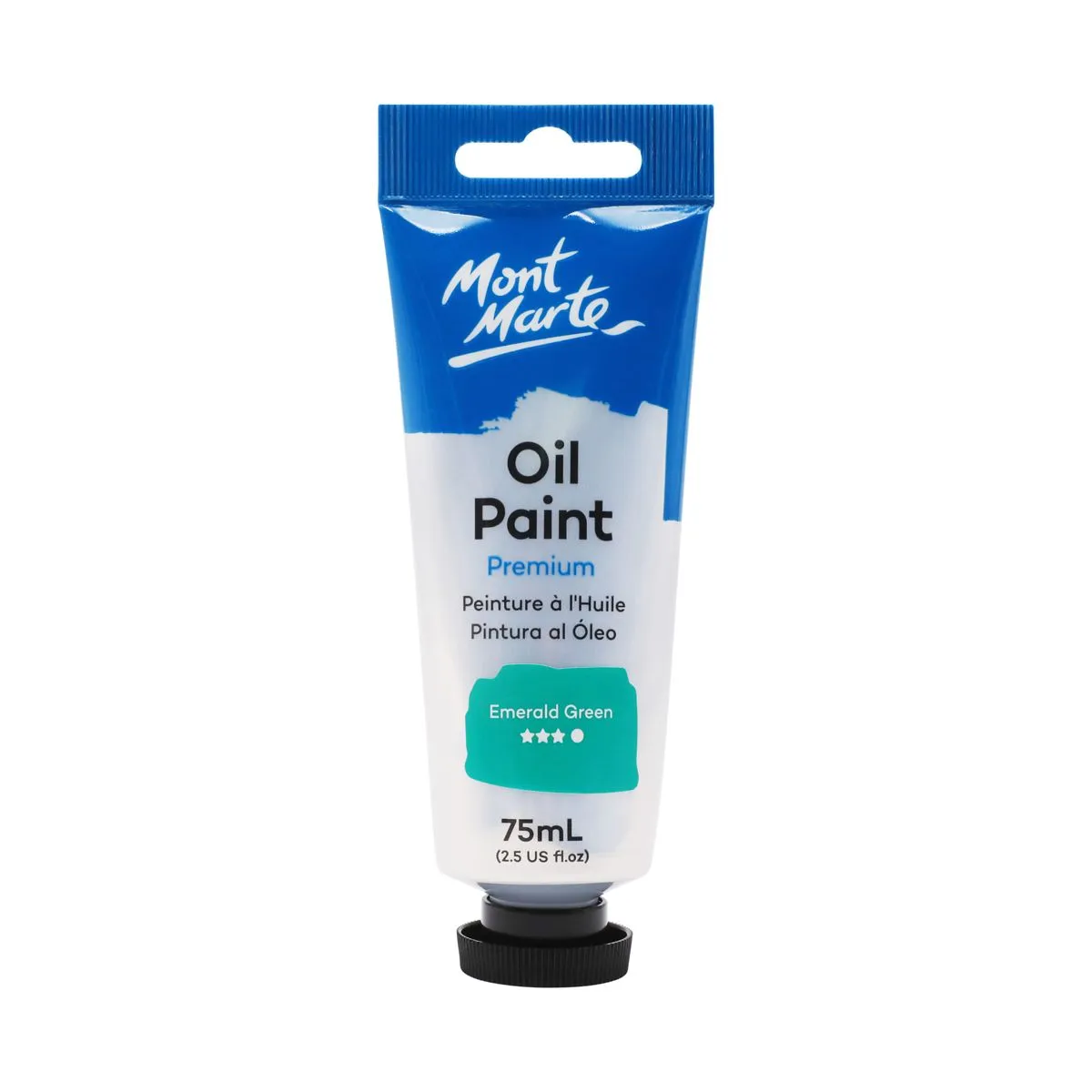 Mont Marte Oil Paint 75ml Emerald Green