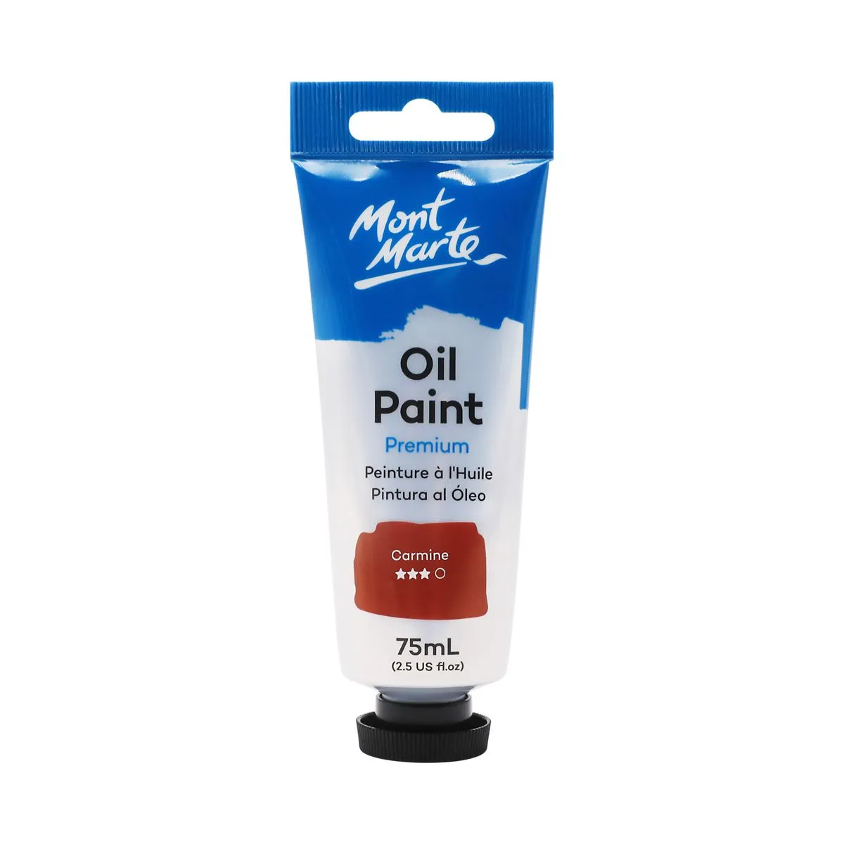 Mont Marte Oil Paint 75ml Carmine