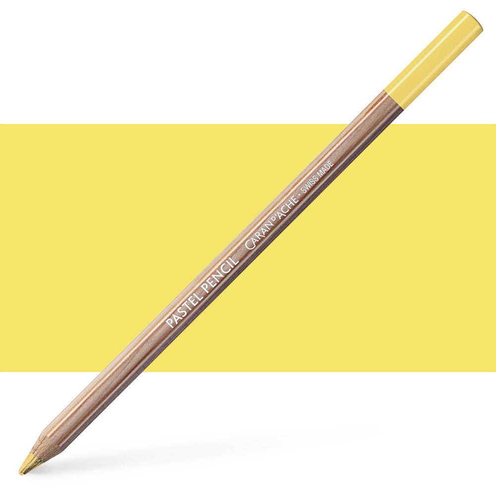 Caran DAche Pastel Pencil LEMON YELLOW