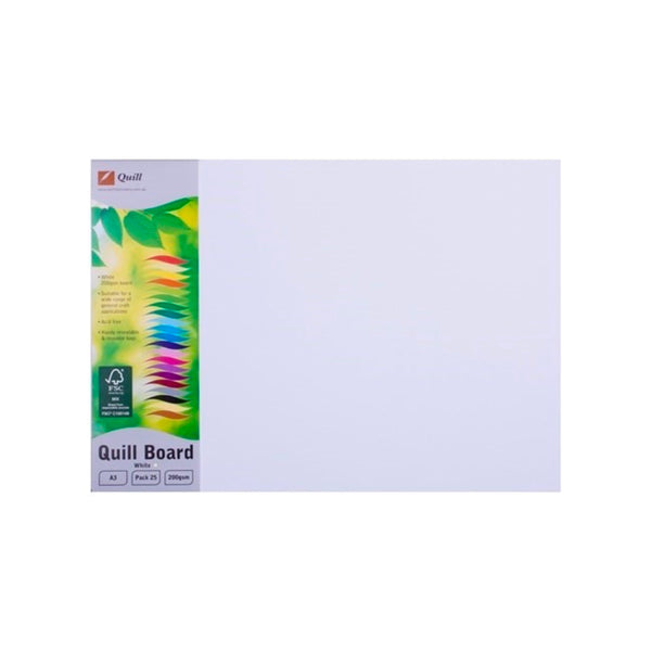 Quill A4 Board 210gsm Light Purple