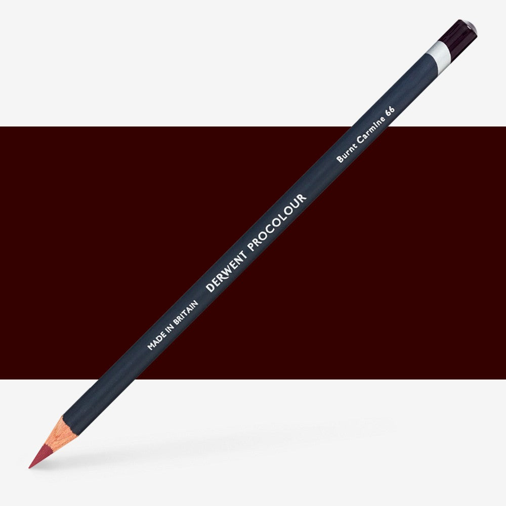 Derwent Procolour Pencil Burnt Carmine 66