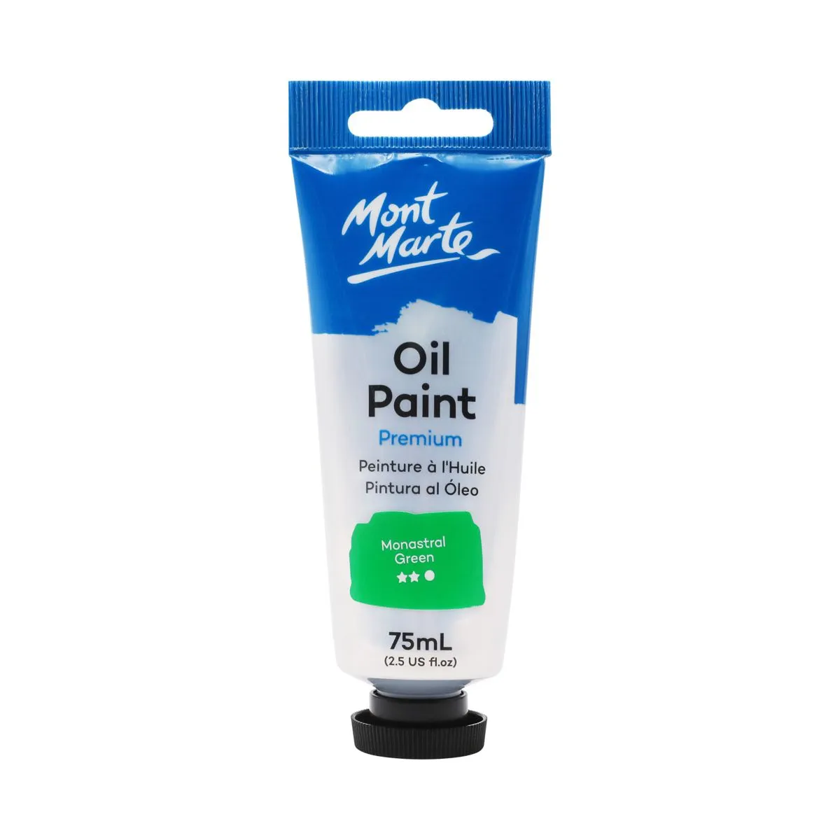 Mont Marte Oil Paint 75ml Monastral Green