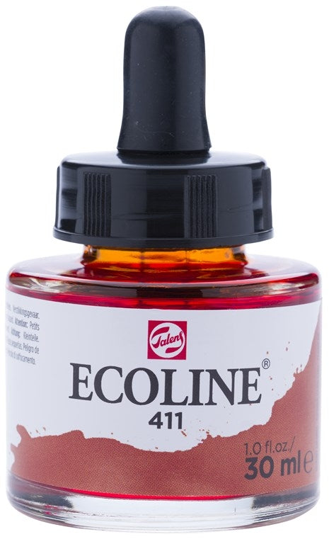 ECOLINE Watercolour Ink 30ml BURNT SIENNA 411