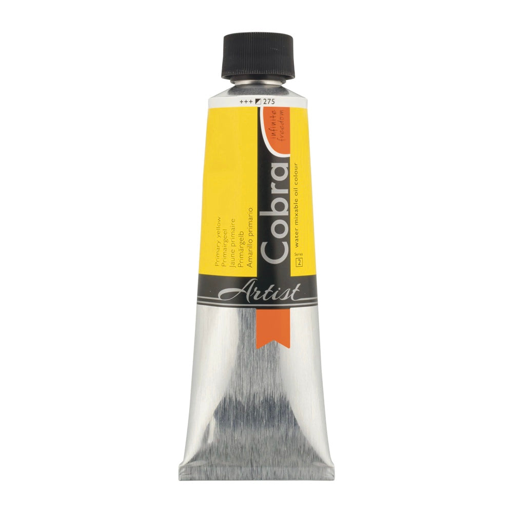 COBRA Water Mixable Oil 150ml S2 PRIMARY YELLOW