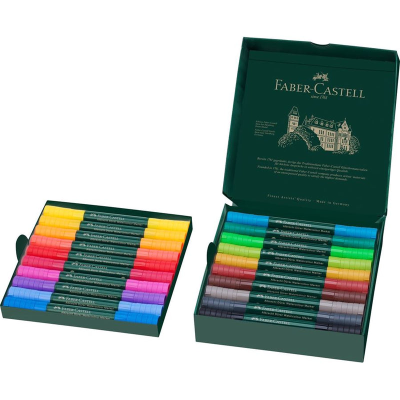 Faber-Castell Watercolour Marker Set 20pce