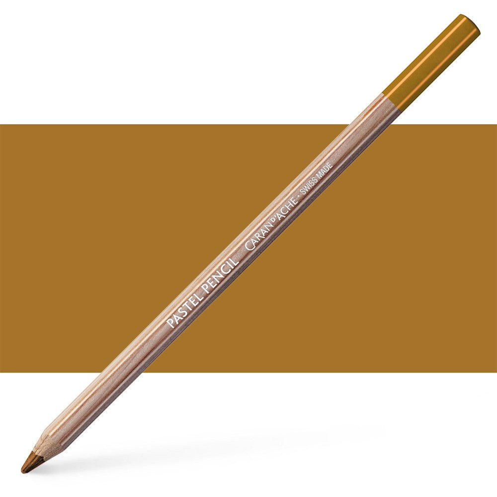 Caran DAche Pastel Pencil Raw Sienna