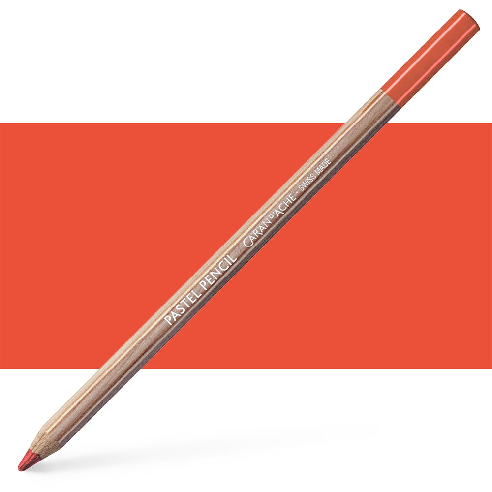 Caran DAche Pastel Pencil Vermilion