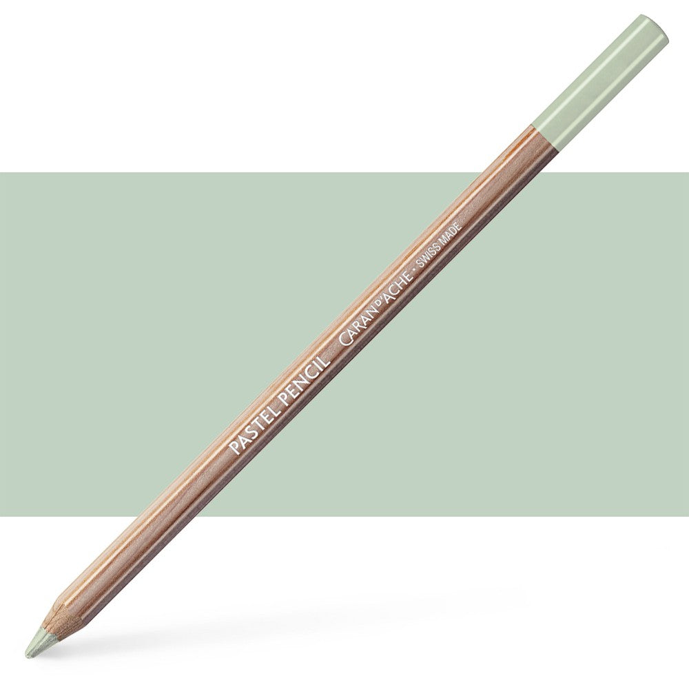 Caran DAche Pastel Pencil EARTH GREEN