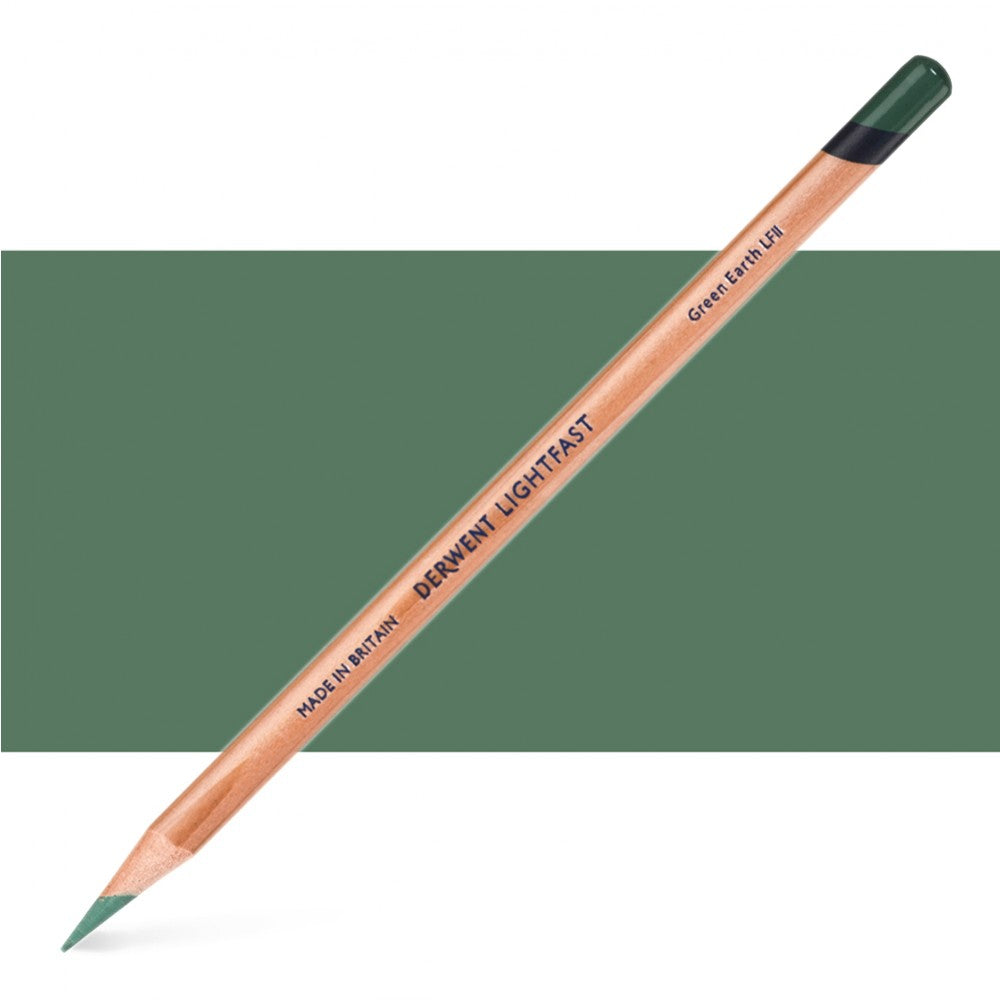 Derwent Lightfast Pencil Green Earth