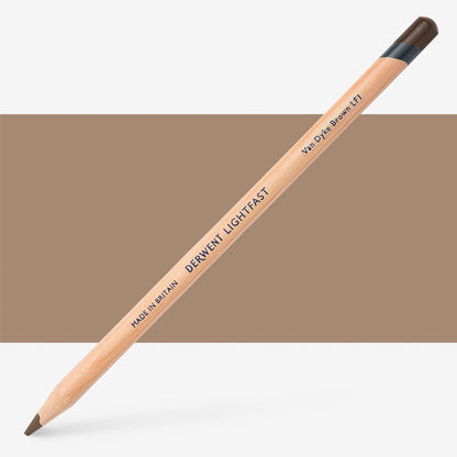 Derwent Lightfast Pencil Van Dyke Brown