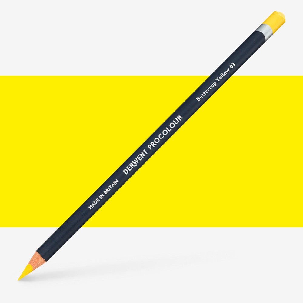 Derwent Procolour Pencil Buttercup Yellow 03