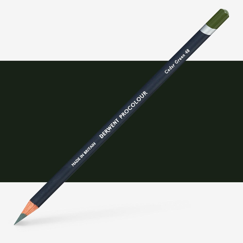 Derwent Procolour Pencil Cedar Green 48