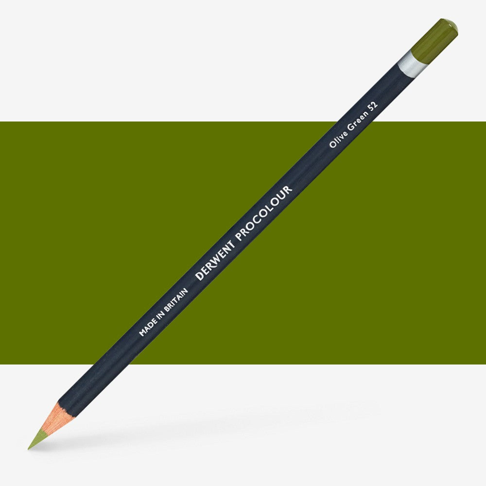 Derwent Procolour Pencil Olive Green 52